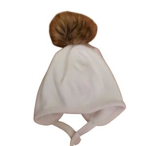 Lands End fleece infant hat